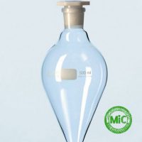 قیف دکانتور شیر شیشه ای 150